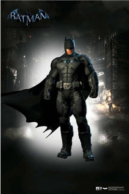

Aabhaas Batman Arkham Origins Wall Poster Fine Art Print(12 inch X 18 inch, Rolled)