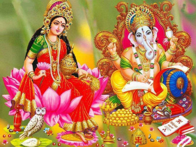 

Aabhaas Ganesha Wall Poster Fine Art Print(12 inch X 18 inch, Rolled)