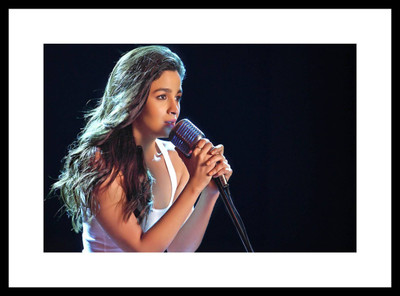 

Aabhaas Alia Bhatt Wall Poster Fine Art Print(12 inch X 18 inch, Rolled)