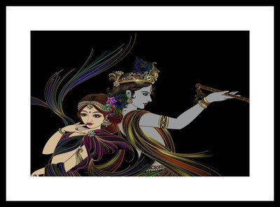 

Aabhaas Krishna Wall Poster Fine Art Print(12 inch X 18 inch, Rolled)