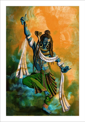 

Aabhaas Shiva Wall Poster Fine Art Print(12 inch X 18 inch, Rolled)