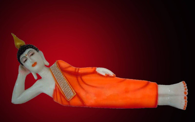 

Aabhaas Buddha Wall Poster Fine Art Print(12 inch X 18 inch, Rolled)