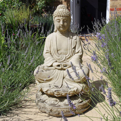 

Aabhaas Buddha Wall Poster Fine Art Print(12 inch X 18 inch, Rolled)