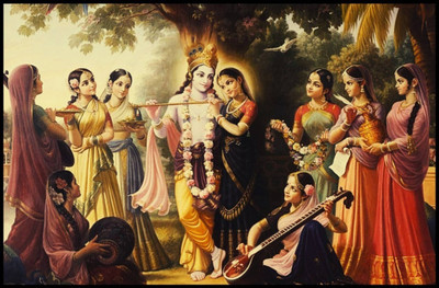 

Aabhaas Krishna Wall Poster Fine Art Print(12 inch X 18 inch, Rolled)