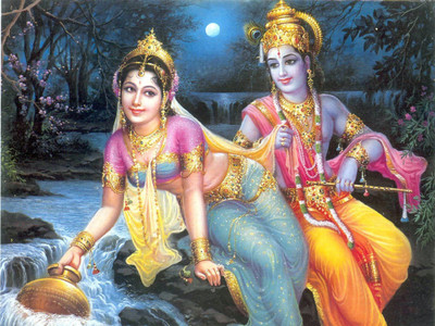 

Aabhaas Krishna Wall Poster Fine Art Print(12 inch X 18 inch, Rolled)