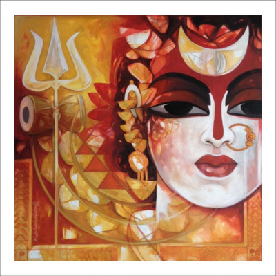 

Aabhaas Shiva Wall Poster Fine Art Print(12 inch X 18 inch, Rolled)