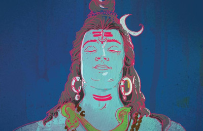 

Aabhaas Shiva Wall Poster Fine Art Print(12 inch X 18 inch, Rolled)