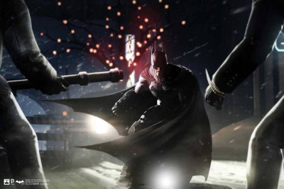 Aabhaas Batman Arkham Origins Wall Poster Fine Art Print(12 inch X 18 inch, Rolled)