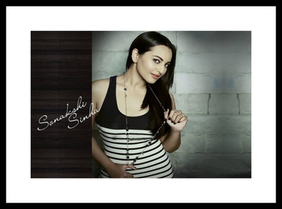 

Aabhaas Sonakshi Sinha Wall Poster Fine Art Print(12 inch X 18 inch, Rolled)