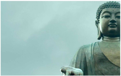 

Aabhaas Buddha Wall Poster Fine Art Print(12 inch X 18 inch, Rolled)