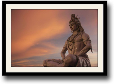 

Aabhaas Shiva Wall Poster Fine Art Print(12 inch X 18 inch, Rolled)