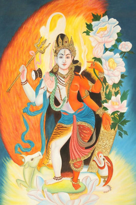 

Aabhaas Shiva Wall Poster Fine Art Print(12 inch X 18 inch, Rolled)