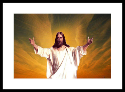 

Aabhaas Jesus Christ Wall Poster Fine Art Print(12 inch X 18 inch, Rolled)
