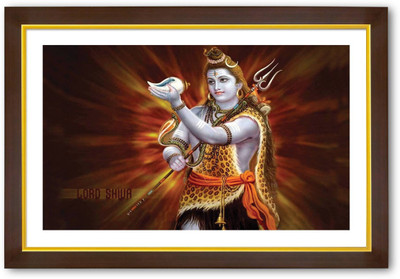 

Aabhaas Shiva Wall Poster Fine Art Print(12 inch X 18 inch, Rolled)