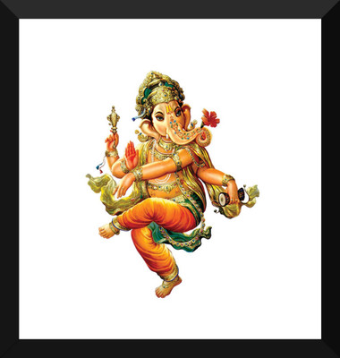 

Aabhaas Ganesha Wall Poster Fine Art Print(12 inch X 18 inch, Rolled)