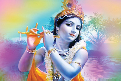 

Aabhaas Krishna Wall Poster Fine Art Print(12 inch X 18 inch, Rolled)