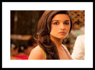 

Aabhaas Alia Bhatt Wall Poster Fine Art Print(12 inch X 18 inch, Rolled)
