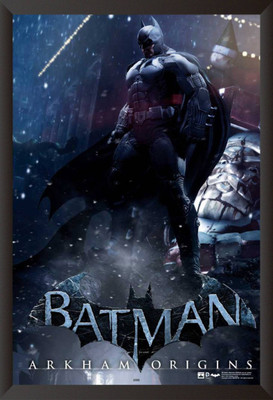 

Aabhaas Batman Arkham Origins Wall Poster Fine Art Print(12 inch X 18 inch, Rolled)