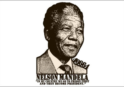 

Aabhaas Nelson Mandela Wall Poster Fine Art Print(12 inch X 18 inch, Rolled)