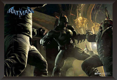 

Aabhaas Batman Arkham Origins Wall Poster Fine Art Print(12 inch X 18 inch, Rolled)
