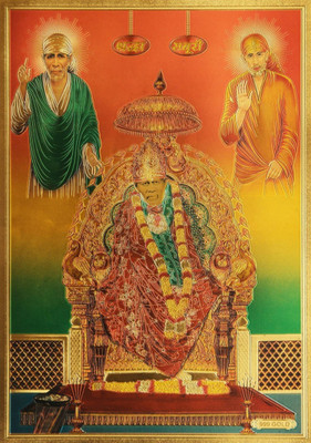

Aabhaas Sai Baba Wall Poster Fine Art Print(12 inch X 18 inch, Rolled)