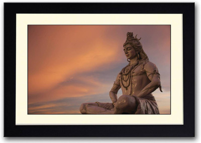 

Aabhaas Shiva Wall Poster Fine Art Print(12 inch X 18 inch, Rolled)