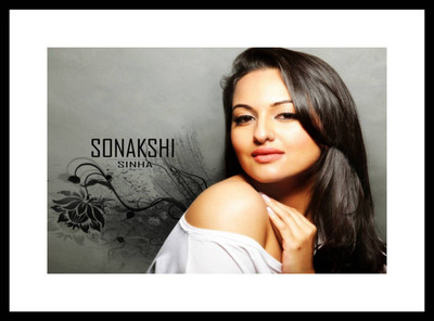 

Aabhaas Sonakshi Sinha Wall Poster Fine Art Print(12 inch X 18 inch, Rolled)