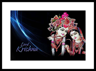 

Aabhaas Krishna Wall Poster Fine Art Print(12 inch X 18 inch, Rolled)