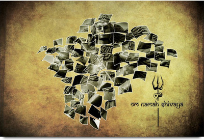 

Aabhaas Shiva Wall Poster Fine Art Print(12 inch X 18 inch, Rolled)