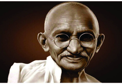 

Aabhaas Mahatma Gandhi Wall Poster Fine Art Print(12 inch X 18 inch, Rolled)