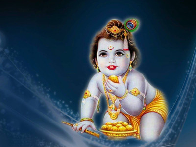 

Aabhaas Krishna Wall Poster Fine Art Print(12 inch X 18 inch, Rolled)