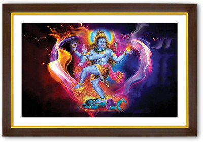 

Aabhaas Shiva Wall Poster Fine Art Print(12 inch X 18 inch, Rolled)