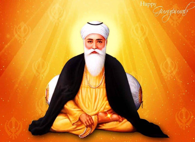 

Aabhaas Guru Nanak Wall Poster Fine Art Print(12 inch X 18 inch, Rolled)