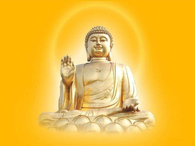 

Aabhaas Buddha Wall Poster Fine Art Print(12 inch X 18 inch, Rolled)