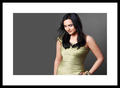 

Aabhaas Sonakshi Sinha Wall Poster Fine Art Print(12 inch X 18 inch, Rolled)