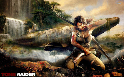 Aabhaas Tomb Raider Wall Poster Fine Art Print(12 inch X 18 inch, Rolled)