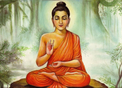

Aabhaas Buddha Wall Poster Fine Art Print(12 inch X 18 inch, Rolled)