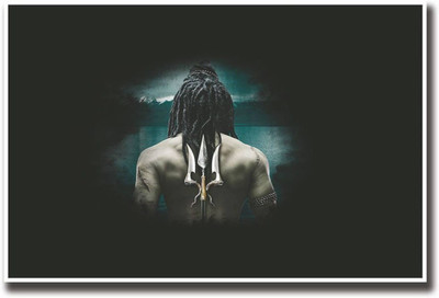 

Aabhaas Shiva Wall Poster Fine Art Print(12 inch X 18 inch, Rolled)
