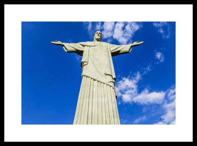 

Aabhaas Jesus Christ Wall Poster Fine Art Print(12 inch X 18 inch, Rolled)