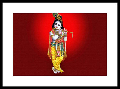 

Aabhaas Krishna Wall Poster Fine Art Print(12 inch X 18 inch, Rolled)