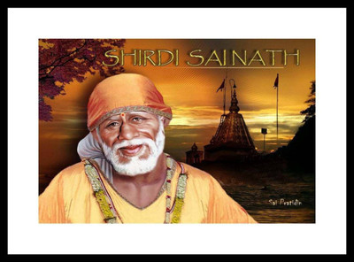 

Aabhaas Sai Baba Wall Poster Fine Art Print(12 inch X 18 inch, Rolled)