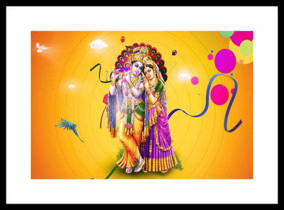 

Aabhaas Krishna Wall Poster Fine Art Print(12 inch X 18 inch, Rolled)