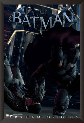 

Aabhaas Batman Arkham Origins Wall Poster Fine Art Print(12 inch X 18 inch, Rolled)
