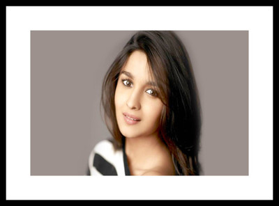 

Aabhaas Alia Bhatt Wall Poster Fine Art Print(12 inch X 18 inch, Rolled)