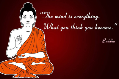 

Aabhaas Buddha Wall Poster Fine Art Print(12 inch X 18 inch, Rolled)