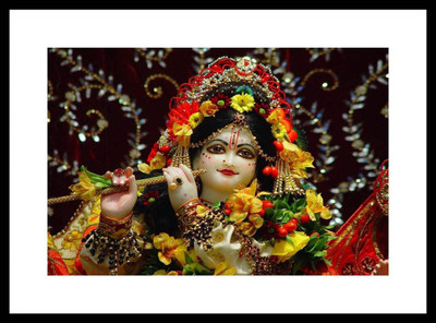 

Aabhaas Krishna Wall Poster Fine Art Print(12 inch X 18 inch, Rolled)