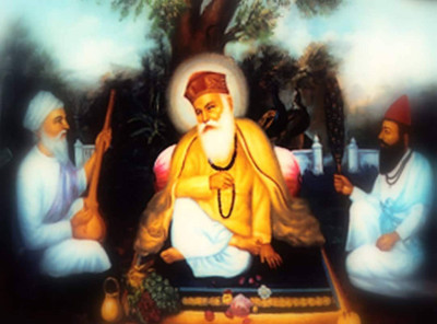 

Aabhaas Guru Nanak Wall Poster Fine Art Print(12 inch X 18 inch, Rolled)