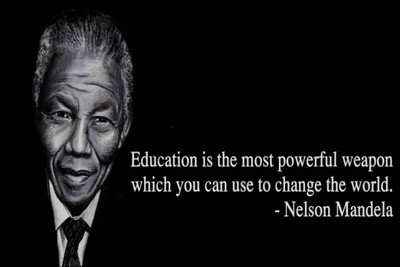 

Aabhaas Nelson Mandela Wall Poster Fine Art Print(12 inch X 18 inch, Rolled)