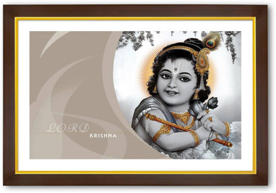 

Aabhaas Krishna Wall Poster Fine Art Print(12 inch X 18 inch, Rolled)