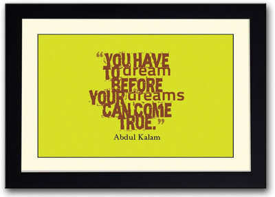 

Aabhaas Abdul Kalam Wall Poster Fine Art Print(12 inch X 18 inch, Rolled)